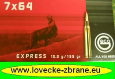 Obrázek pro Náboj 7x64 Geco Express 10g. lovecký